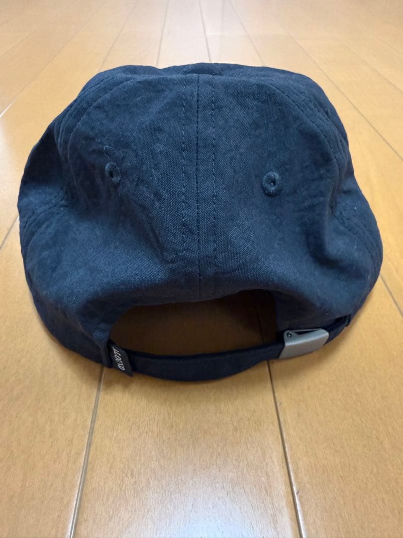 試着のみ ALOUND NYLON LOGO CAP ブラック