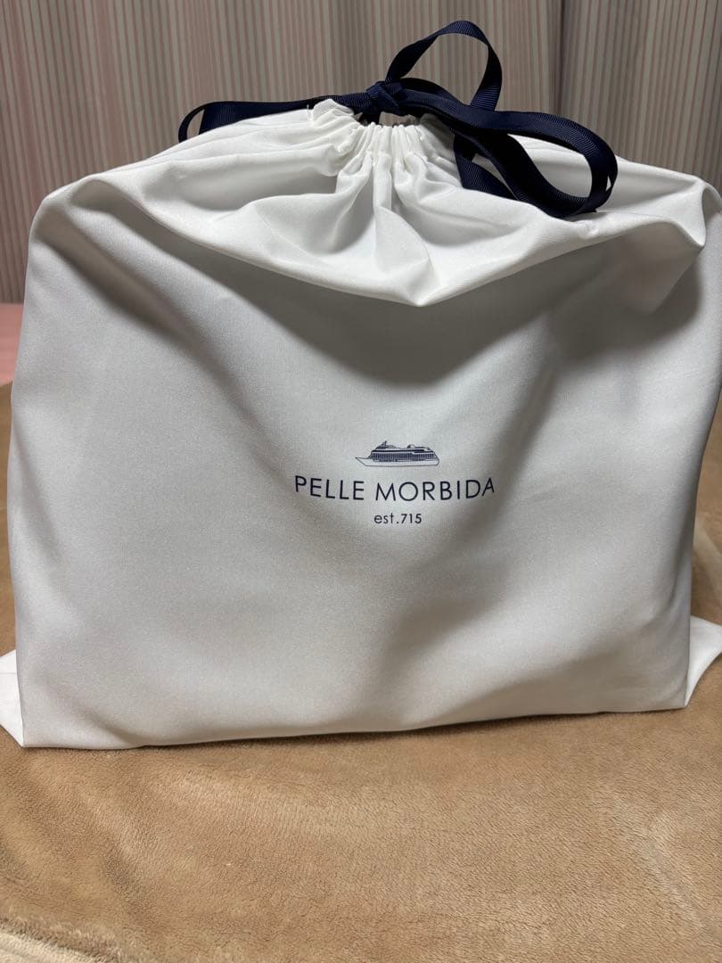 ペッレ・モルビダ　Pelle Morbida ベージュ ミニボストンバッグ
