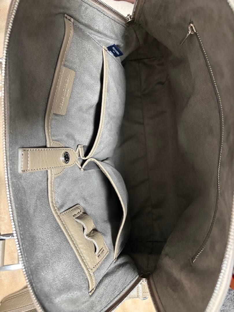 ペッレ・モルビダ　Pelle Morbida ベージュ ミニボストンバッグ
