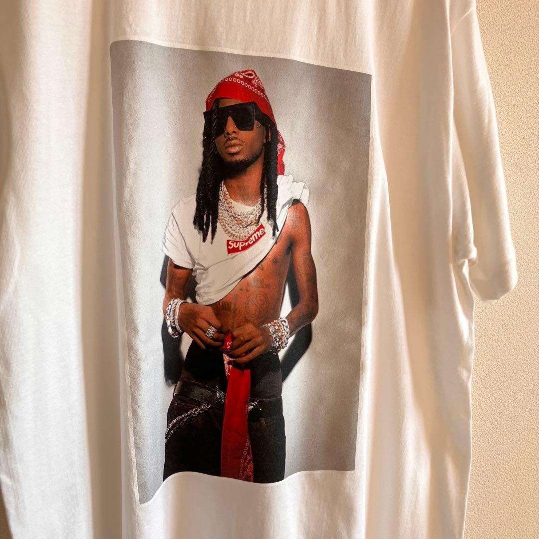 新品 込★Supreme Playboi Carti Tee★白L