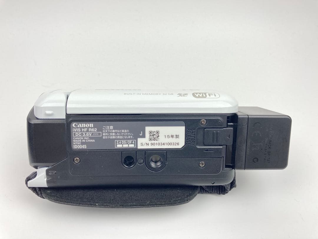 【極美品】Canon iVIS HF R62 デジタルビデオカメラ