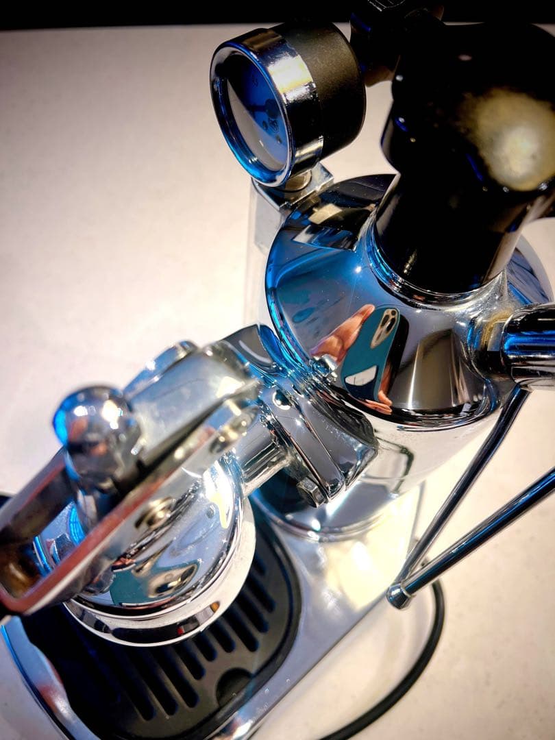 La Pavoni プロフェッショナル、used美品、ホルダー昨年購入、