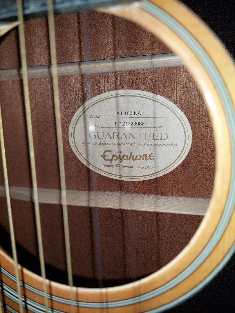 Epiphone AJ-100 NA アコースティックギター