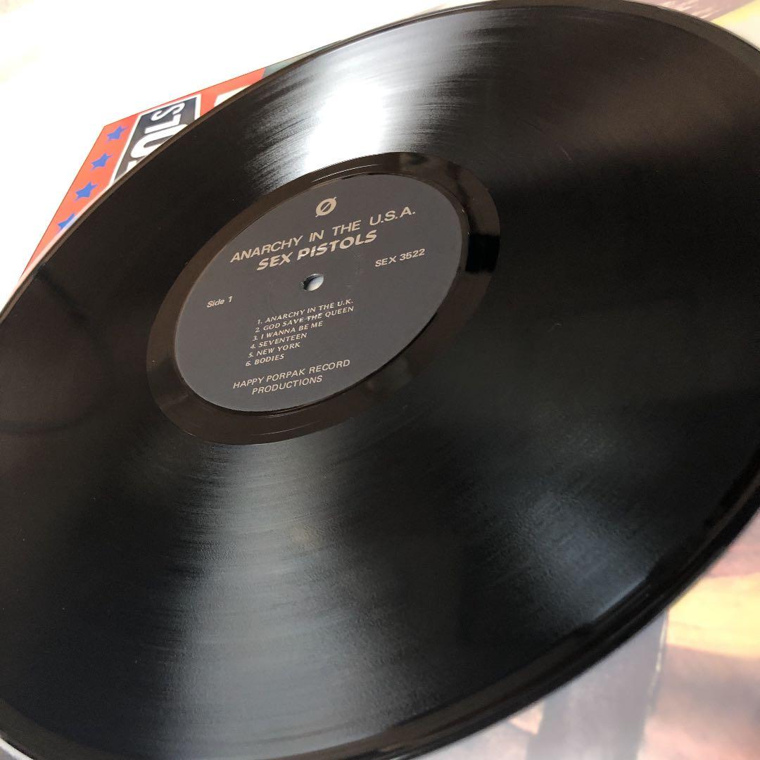 Bootleg シドが観客にベースを振り下ろした SEX PISTOLS LP