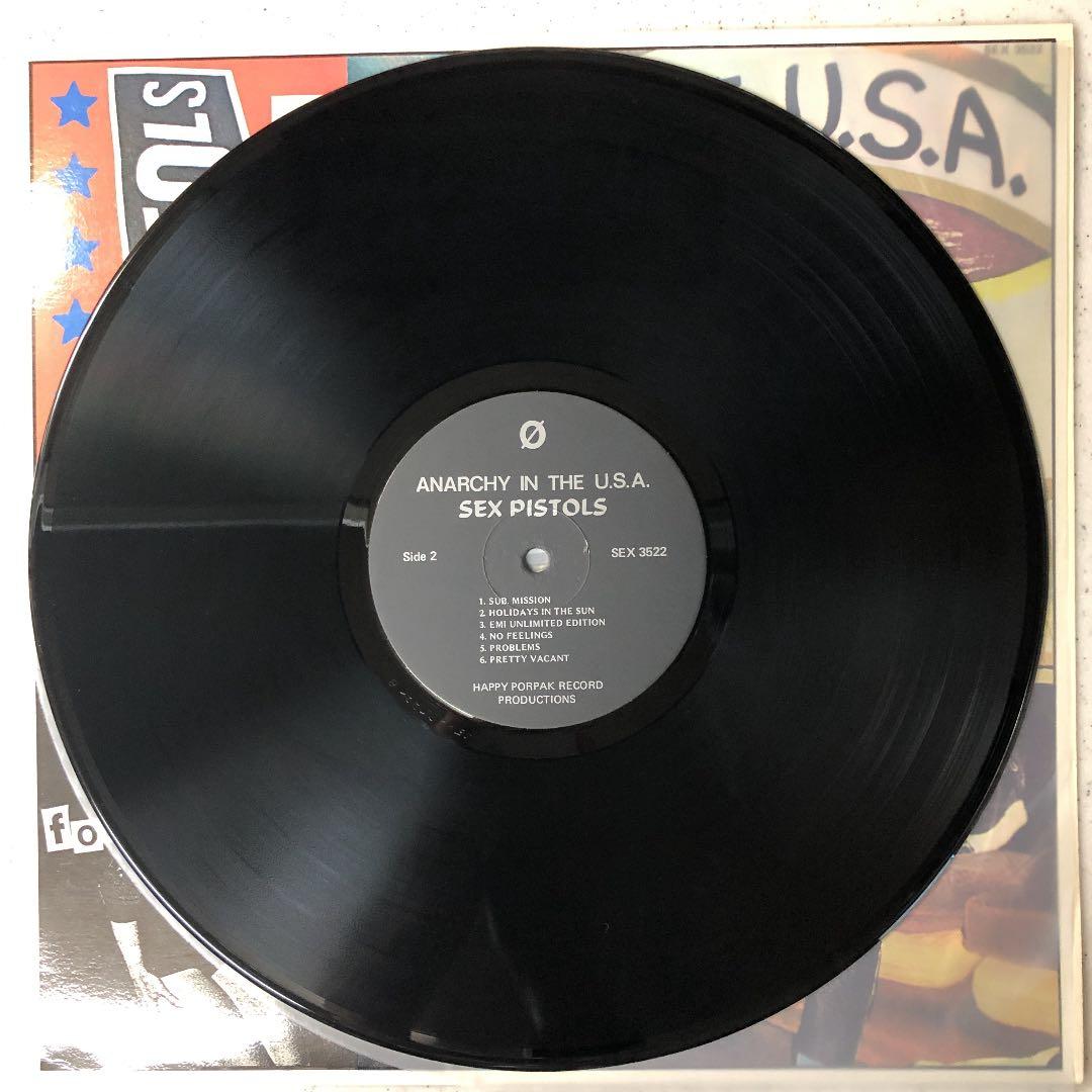 Bootleg シドが観客にベースを振り下ろした SEX PISTOLS LP