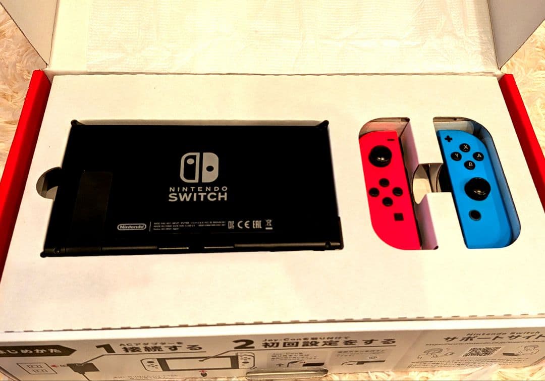 ち*3様 Nintendo Switch ネオンピンク・ブルー