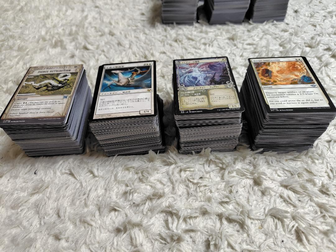 MTG　超特価　まとめ売りレアカード500枚　コモンカード等5000枚セット