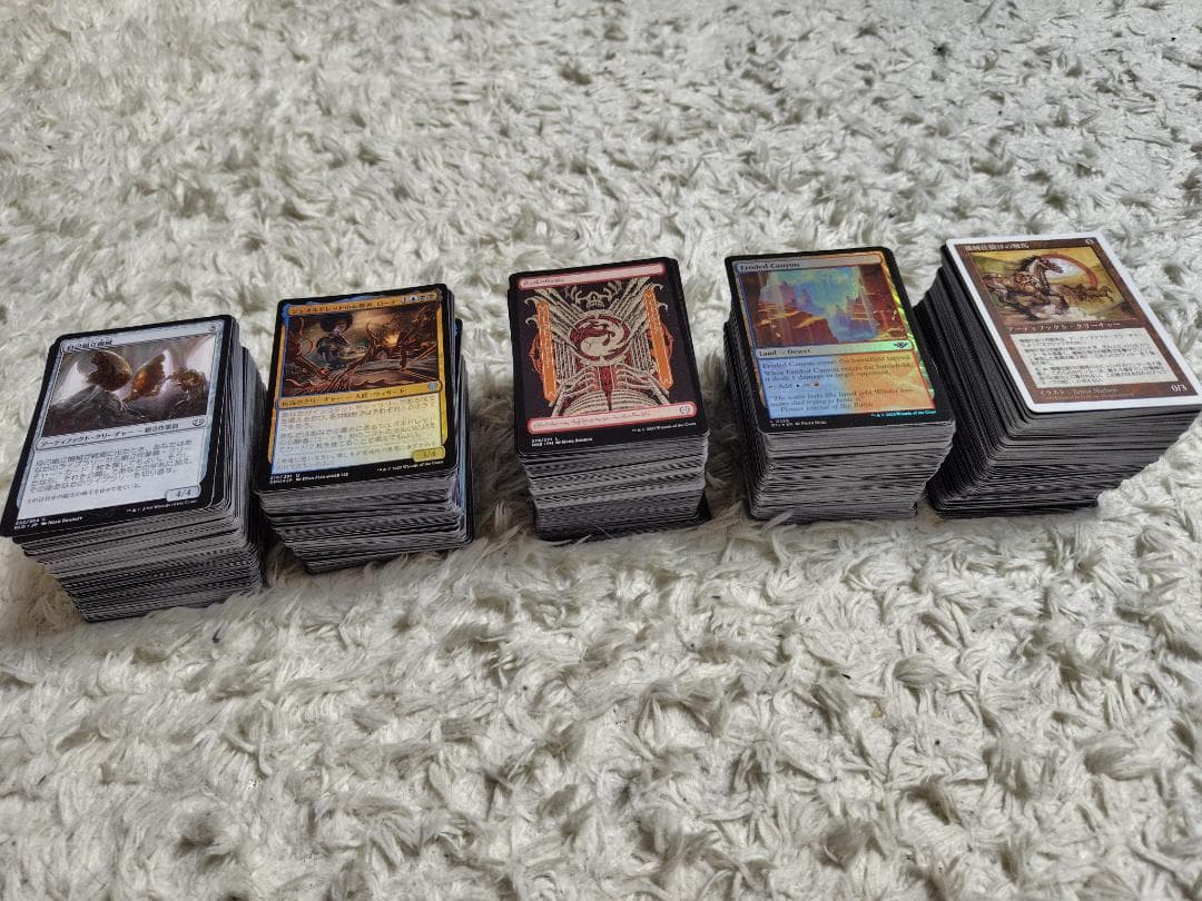 MTG　超特価　まとめ売りレアカード500枚　コモンカード等5000枚セット