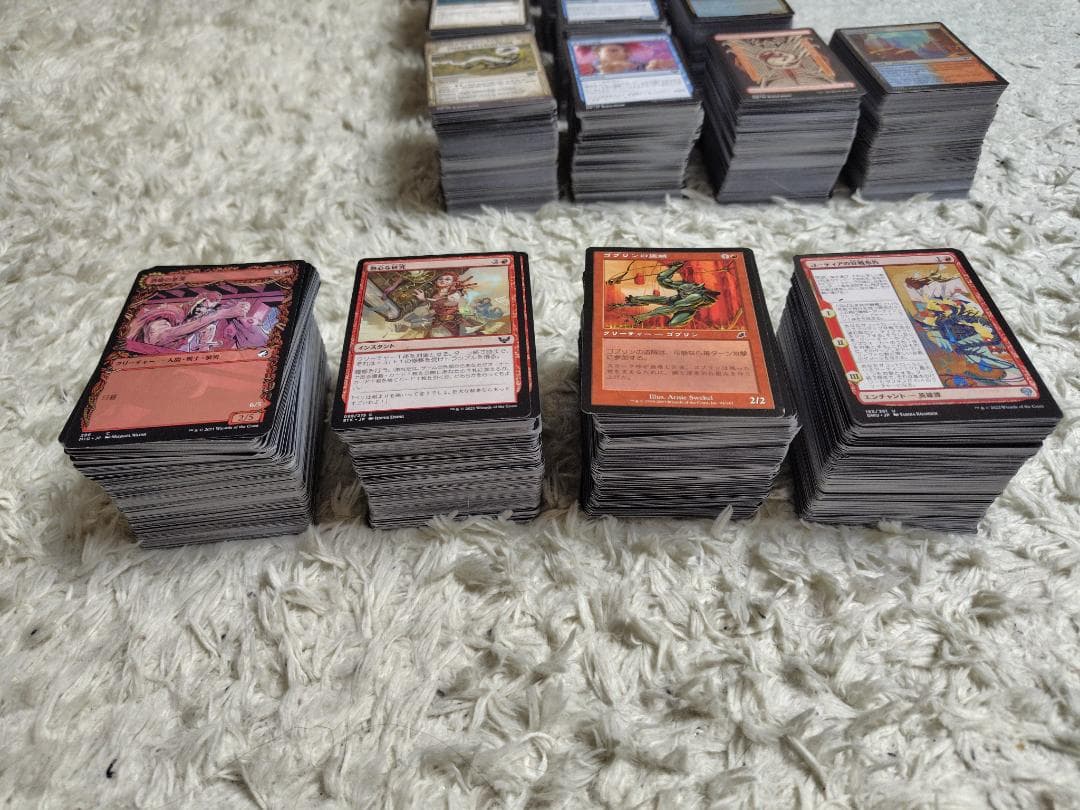 MTG　超特価　まとめ売りレアカード500枚　コモンカード等5000枚セット