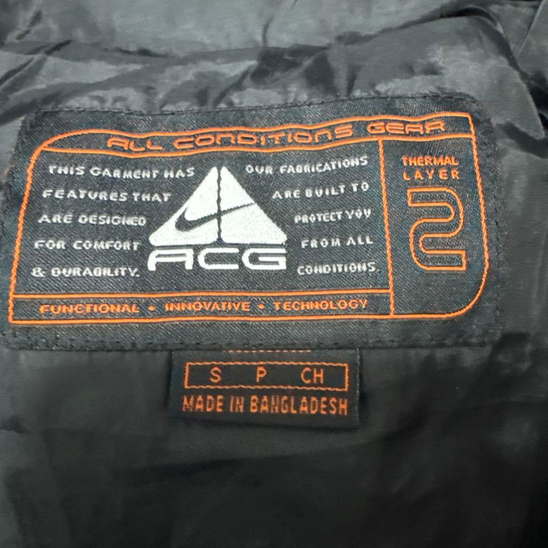 <超希少> NIKEナイキACG 90s ダウンベスト ブラック　S