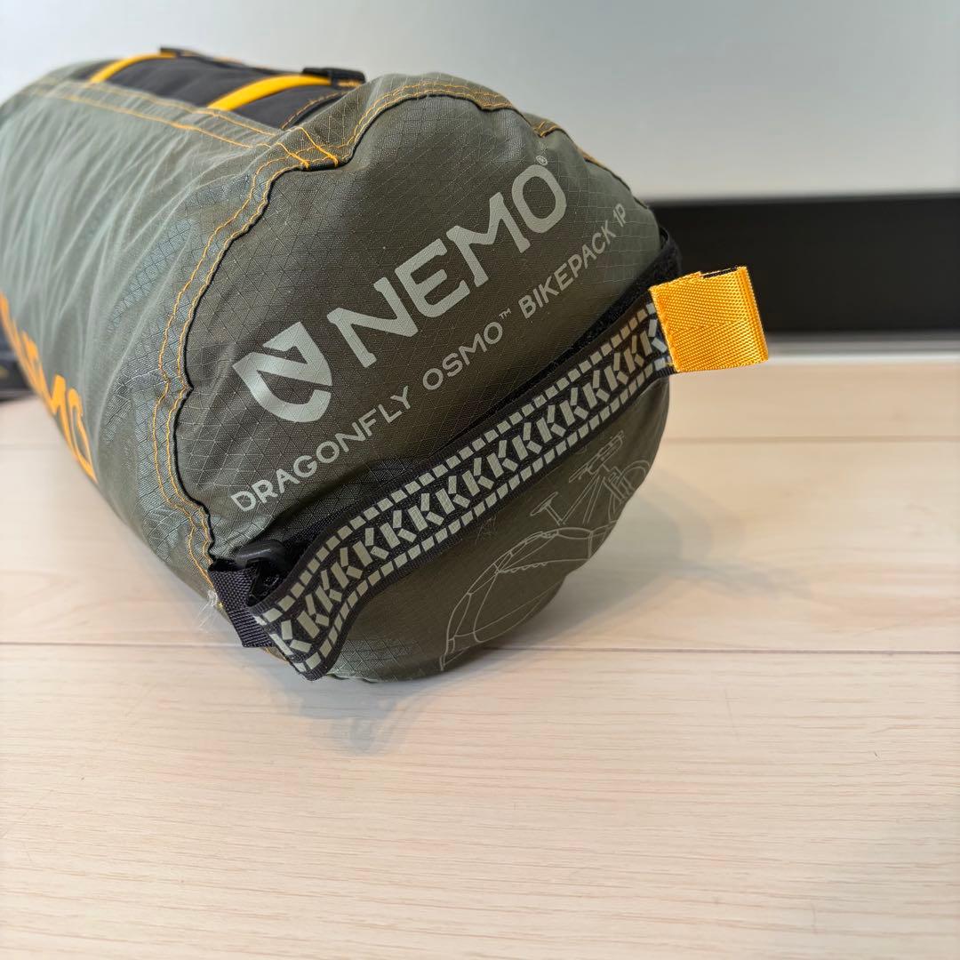 【サクモモ】新品 NEMO ドラゴンフライ バイクパック オズモ1P