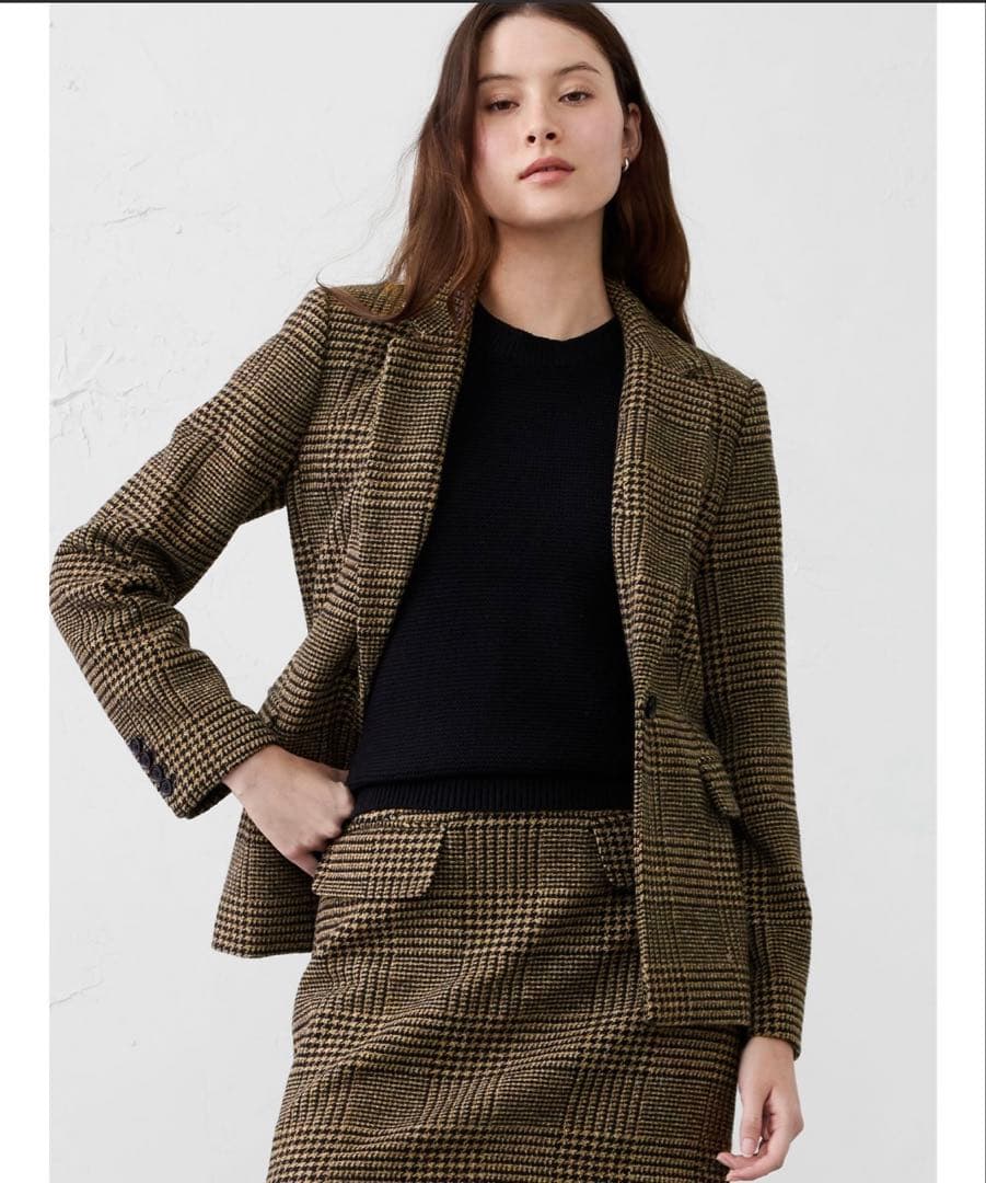 BANANA REPUBLIC チェック柄 ジャケット新品