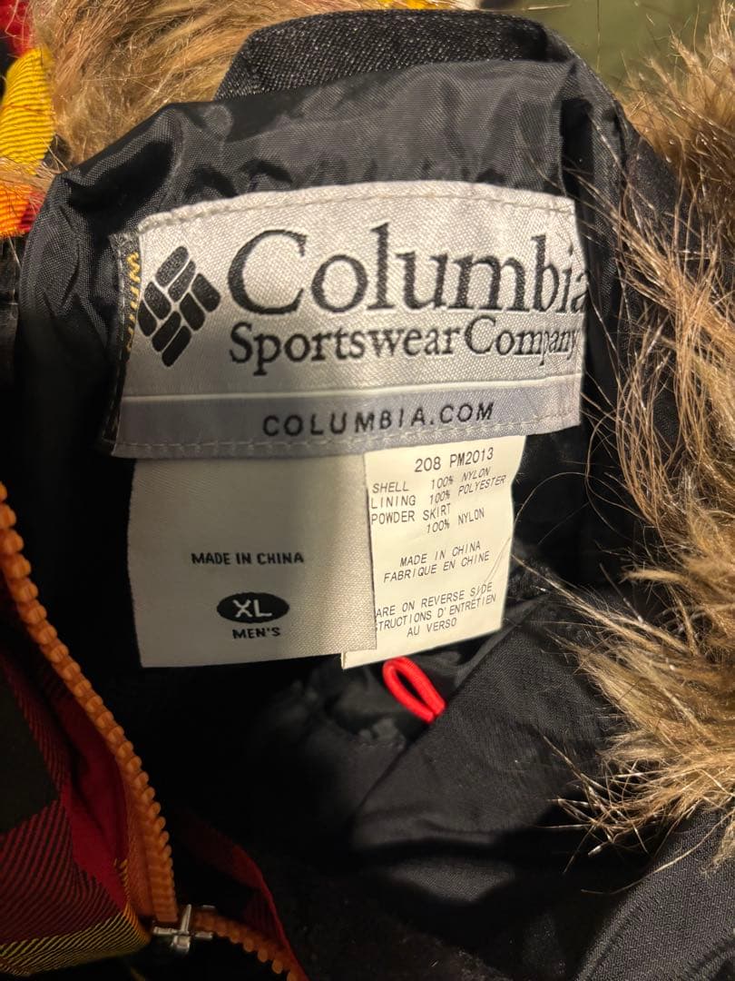 Columbia スノーウェア 上下セット　XL L メンズ　コロンビア