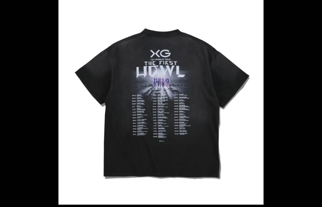 XG THE FIRST HOWL FINAL Tシャツ L グッズ