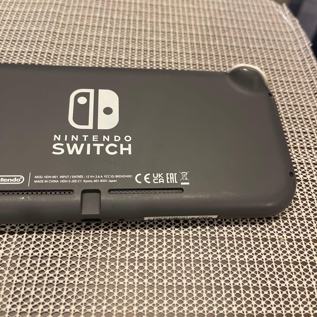 Nintendo Switch Lite グレー　ジャンク品