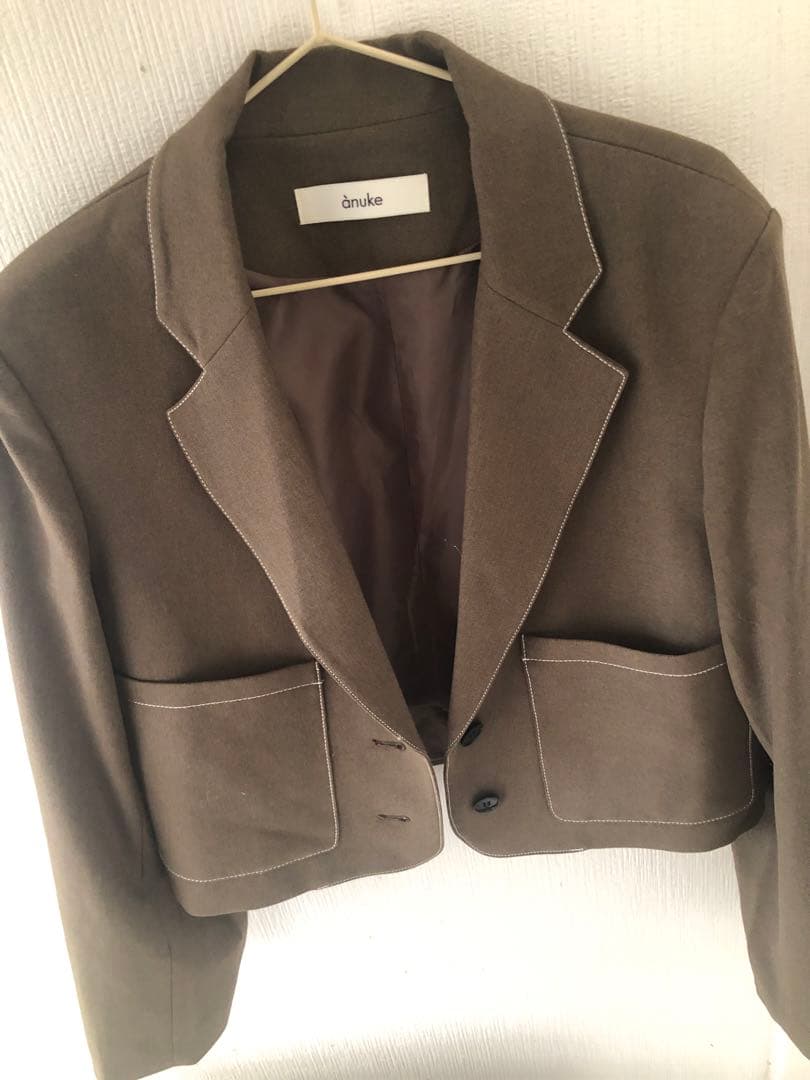 anuke アンヌーク Heather Short Jacket 38