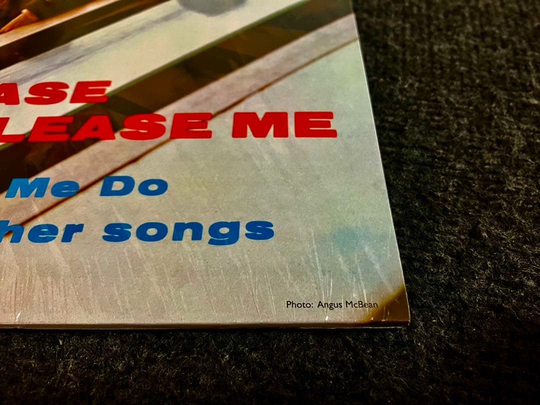 洋楽 GOLD PARLOPHONE BEATLES PLEASE PLEASE ME
