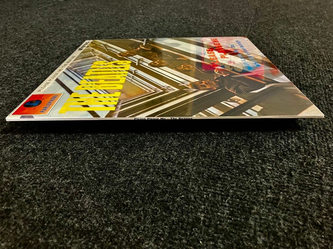 洋楽 GOLD PARLOPHONE BEATLES PLEASE PLEASE ME