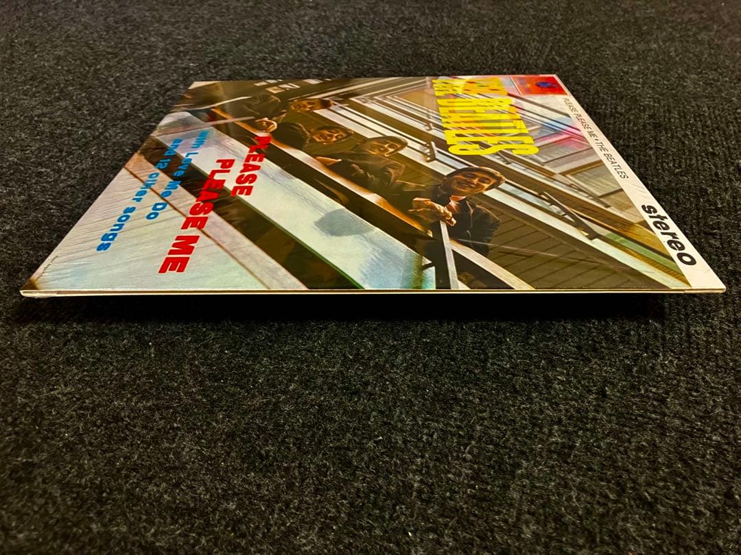 洋楽 GOLD PARLOPHONE BEATLES PLEASE PLEASE ME