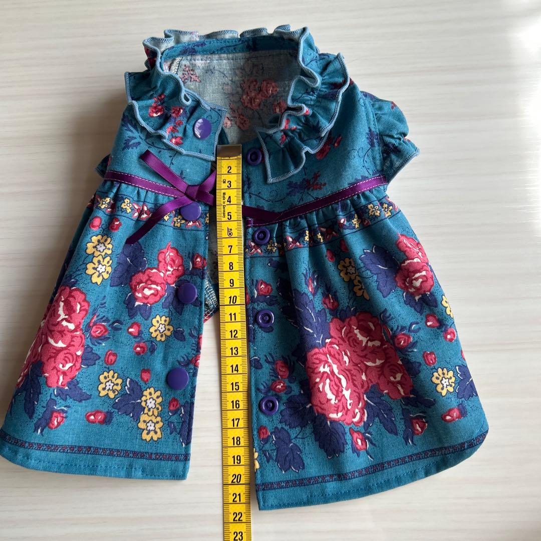 No.544•545 犬服ハンドメイド　バックオープンワンピース