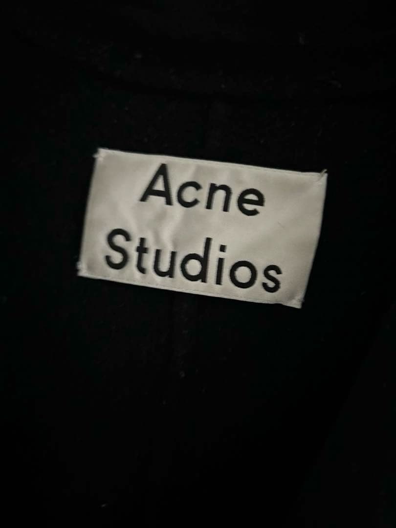 ｟最終sale 3/7まで｠ Acne Studios コート ブラック34