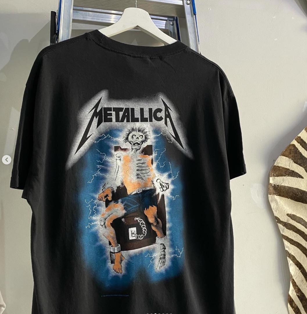 90s LLICA L UP YOUR ASSメタリカTシャツ