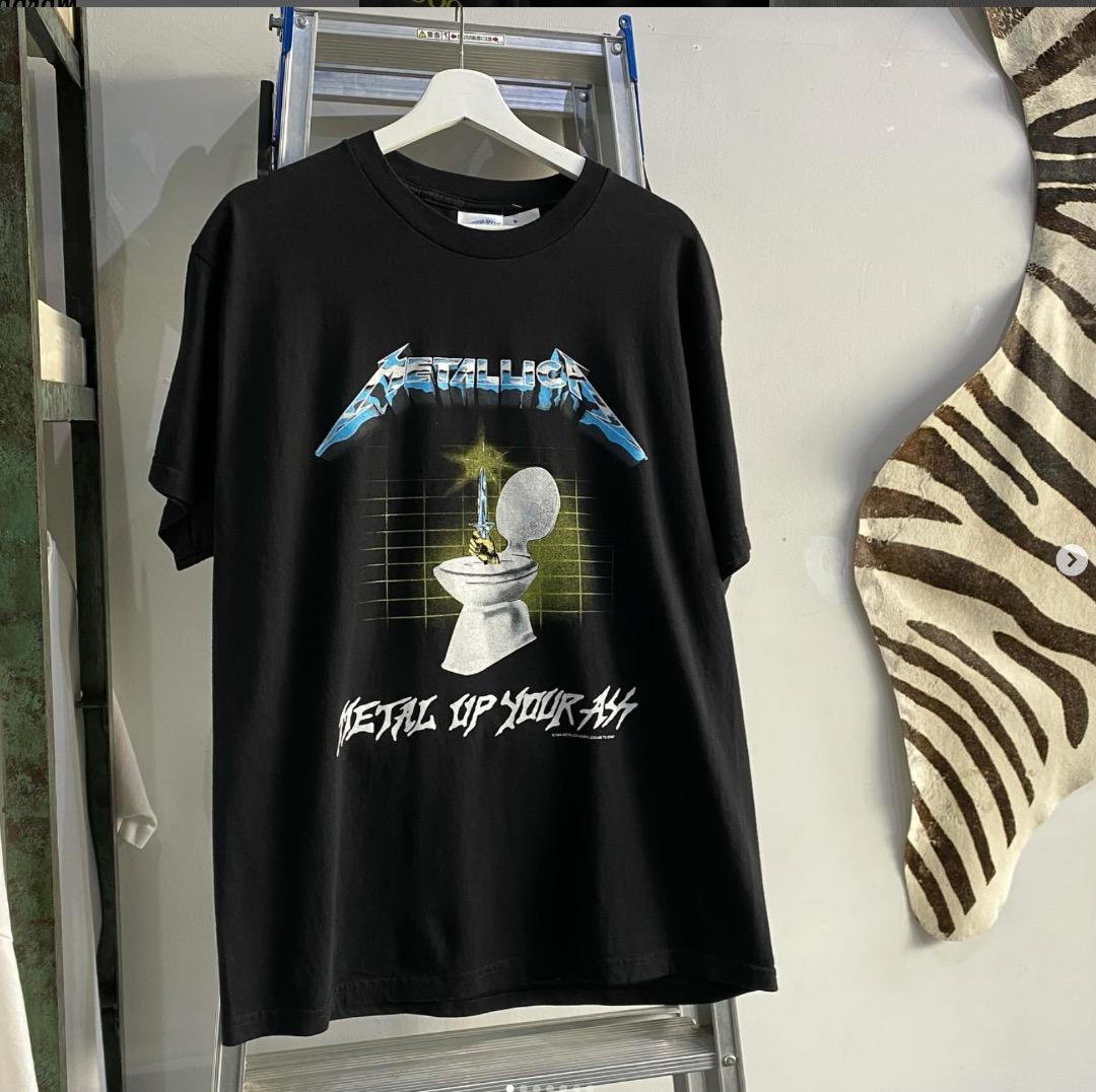 90s LLICA L UP YOUR ASSメタリカTシャツ