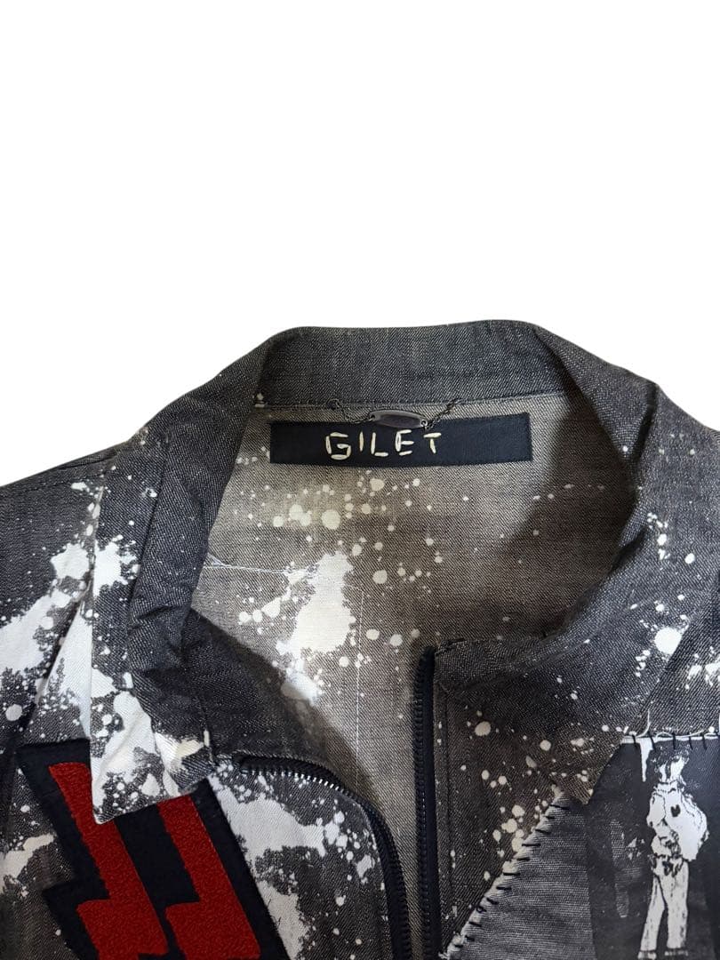 GILET グラフィックプリント ジャケット