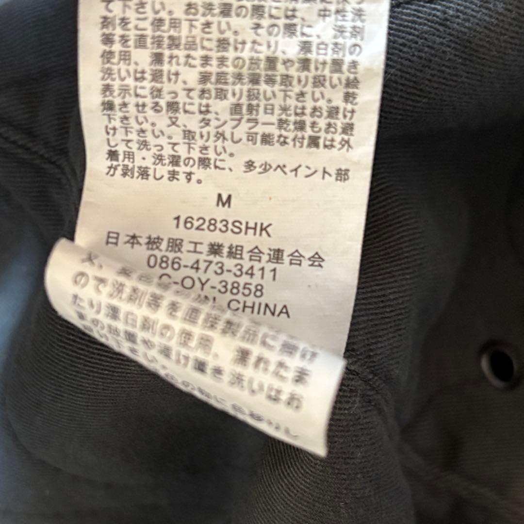 【ジョンブル】（M）モッズコート ミリタリーコートカーキ ファーフード 中綿