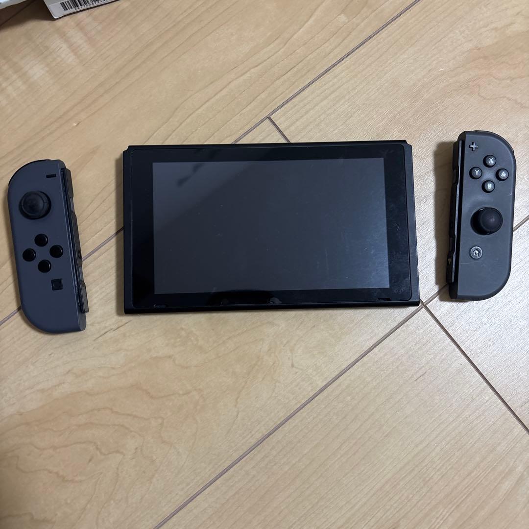 Nintendo Switch グレー 本体　付属品　一式セット