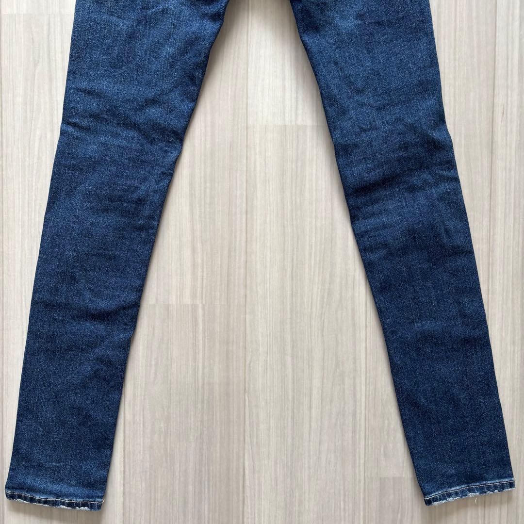 【希少Lサイズ・値下不可】SIDE RIPPED スキニーデニムパンツ