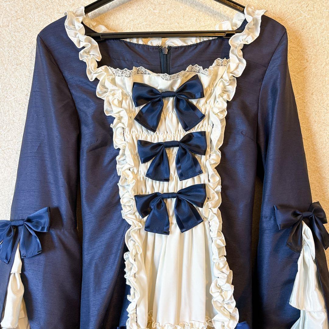 Pina sweetcollection ロココリボンドレス＆カチューシャセット