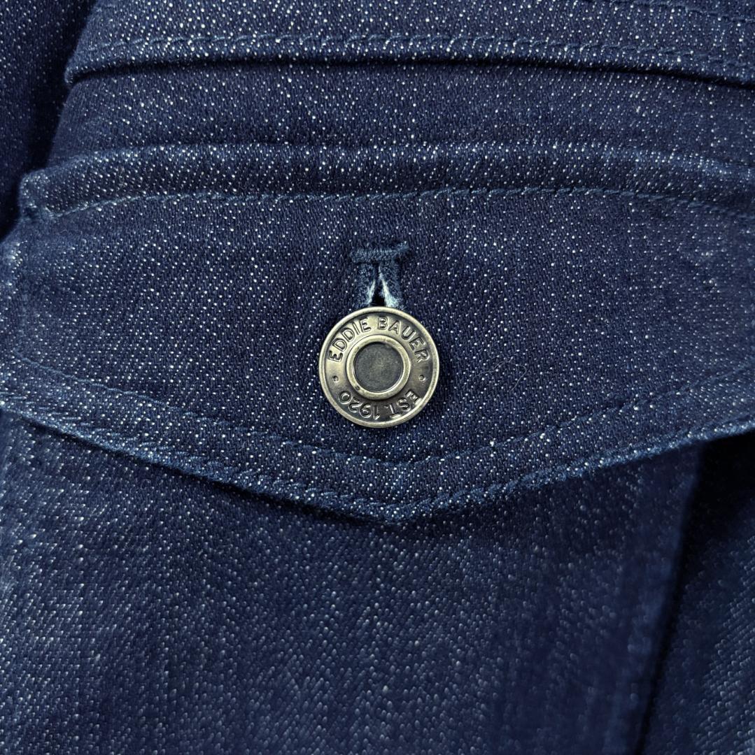 2XL相当　エディーバウアー　40s復刻デニムカバーオール　刺繍タグ　4ポケット