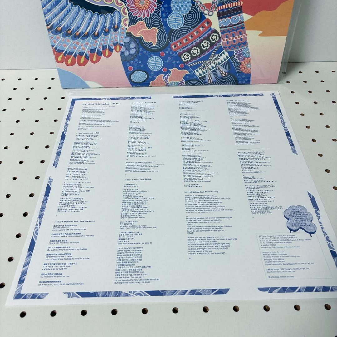 EVISBEATS & NAGIPAN PEPE 2LP レコード 田我流