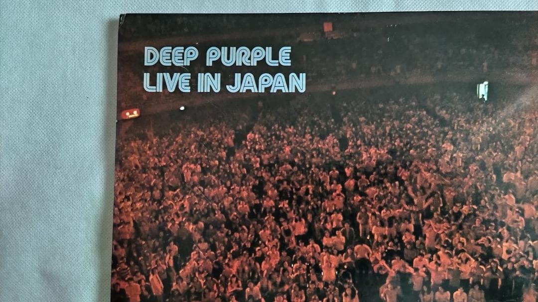 Deep Purple Live In Japan 日本公演ライブ LP2枚組