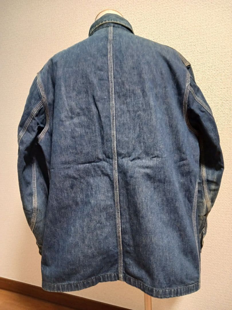 激レア 美品 60s usa製 Lee 91-J デニム カバーオール 濃紺