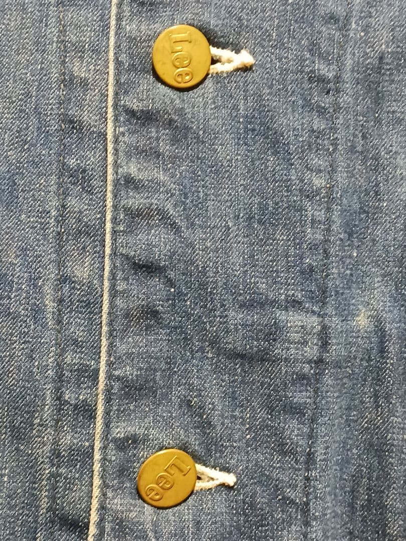 激レア 美品 60s usa製 Lee 91-J デニム カバーオール 濃紺