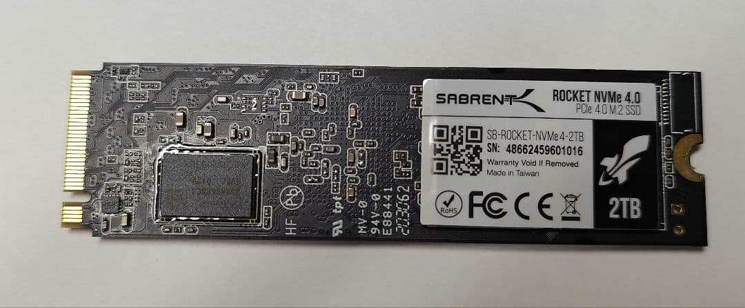 内蔵型SSD SABRENT ROCKET 4.0 2TB M.2 SSD