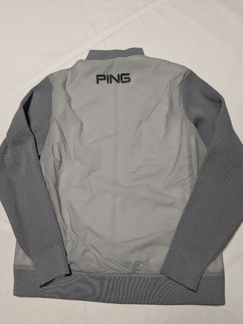 PING ピン 高機能ドッキングブルゾン ニット ナイロン ゴルフジャケット