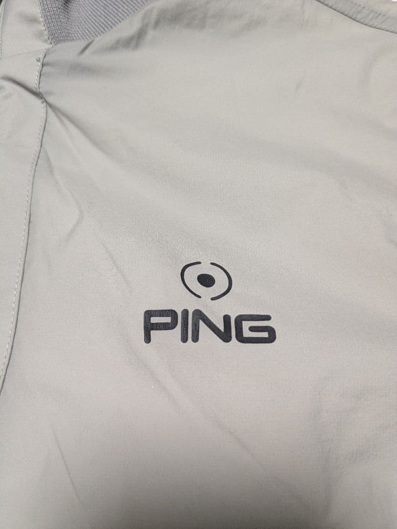 PING ピン 高機能ドッキングブルゾン ニット ナイロン ゴルフジャケット