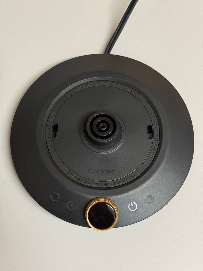 EPEIOS 電気ケトル 温度調整機能　ブラック