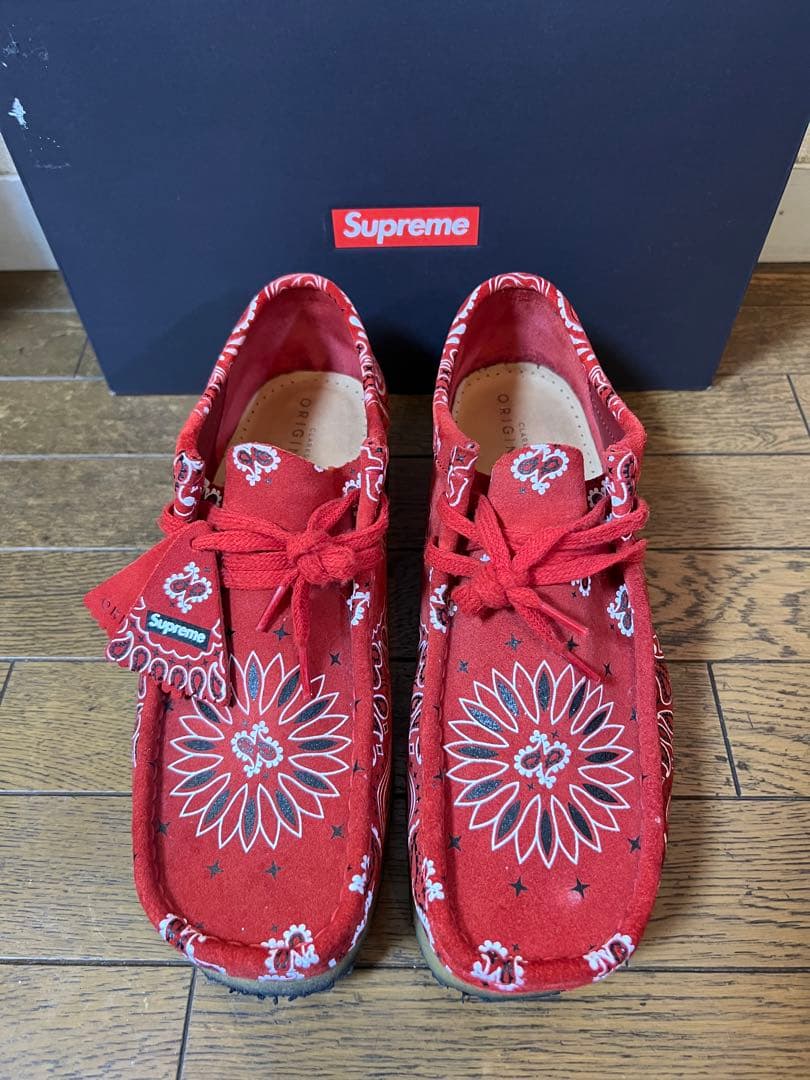 Supreme Clarks Wallabee Bandana バンダナ