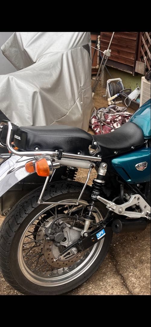 CB400four nc36 シート　純正風張り替えアンコ抜き