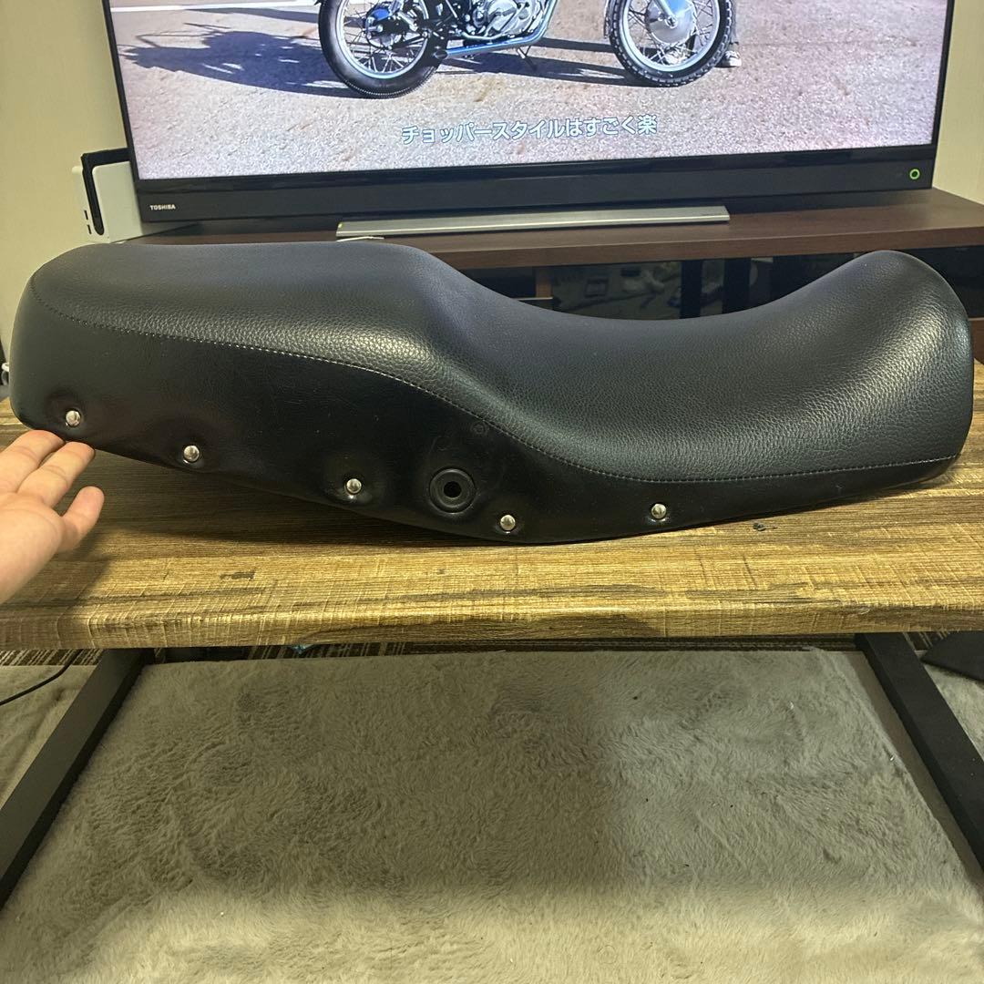 CB400four nc36 シート　純正風張り替えアンコ抜き