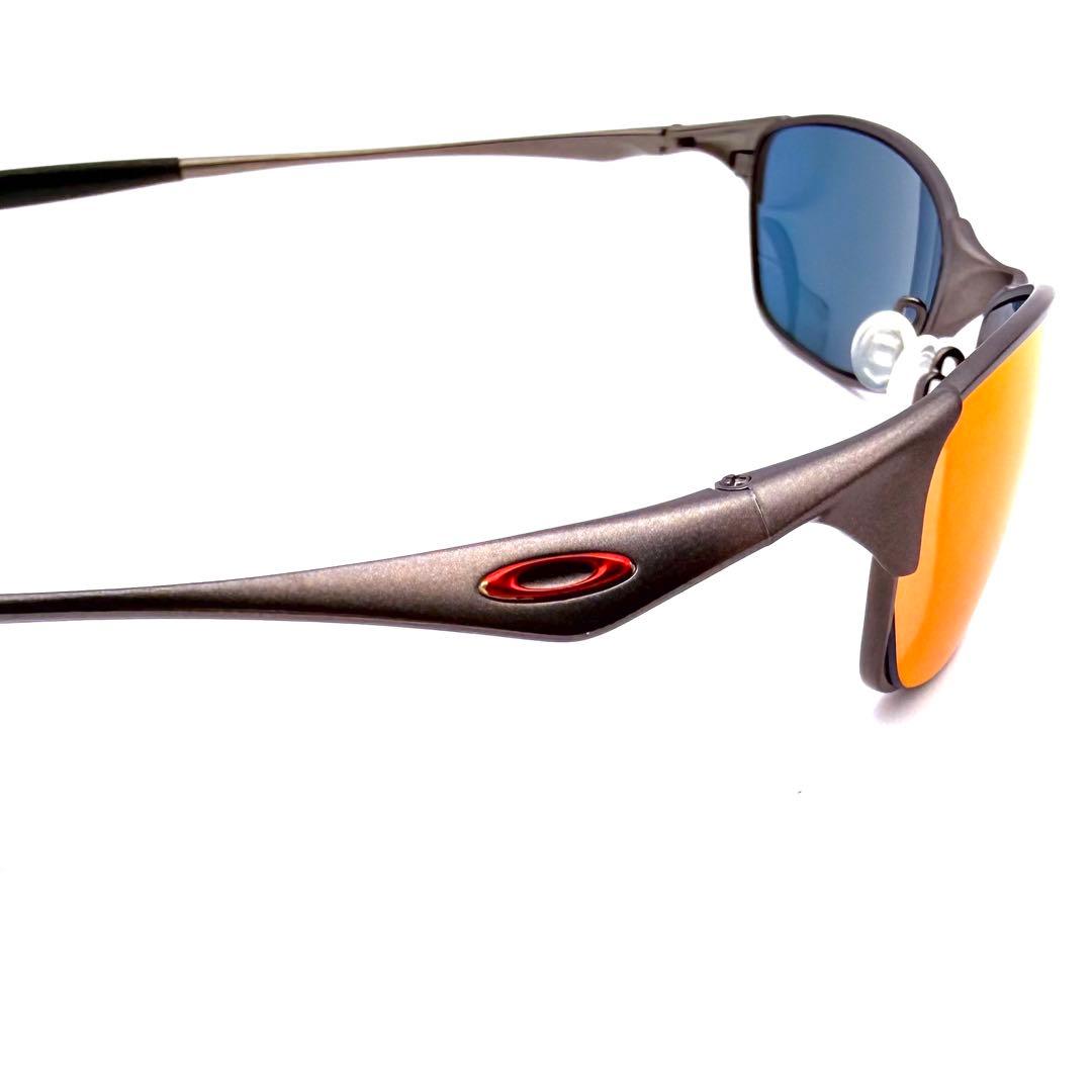 【美品】OAKLEY オークリー　Wiretap メタルフレーム　サングラス