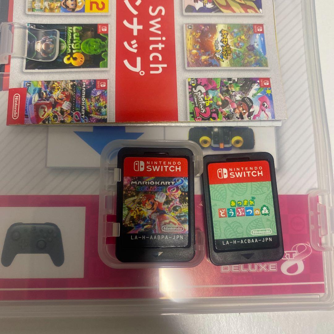 ニンテンドースイッチとゲームソフト２つ