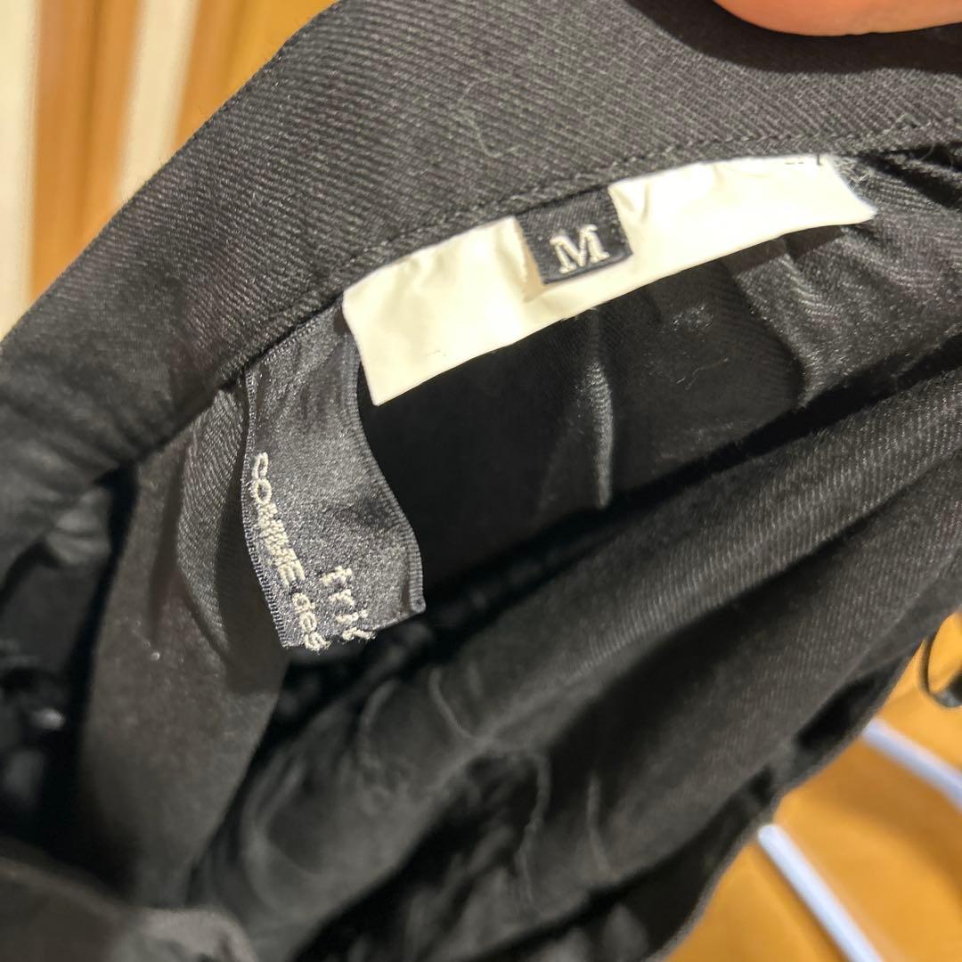 専用tricot COMME des GARÇONS黒 フレアスカート 段重ね