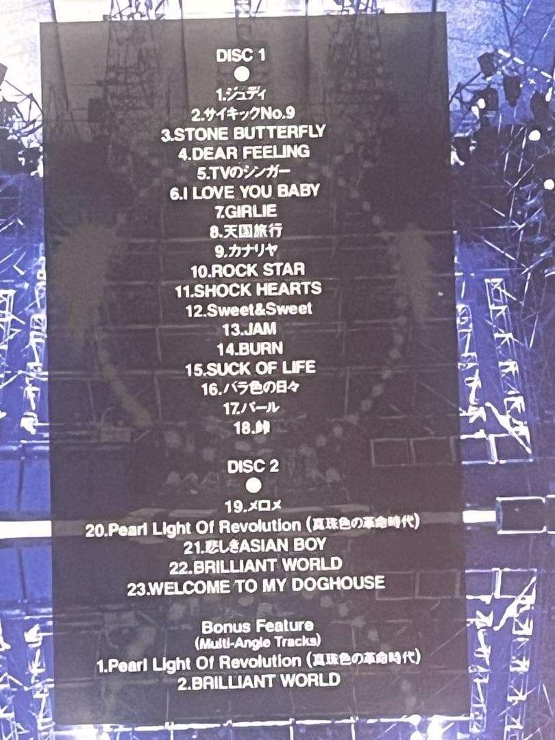 新品 DVD イエローモンキー LIVE AT TOKYO DOME おまけCD