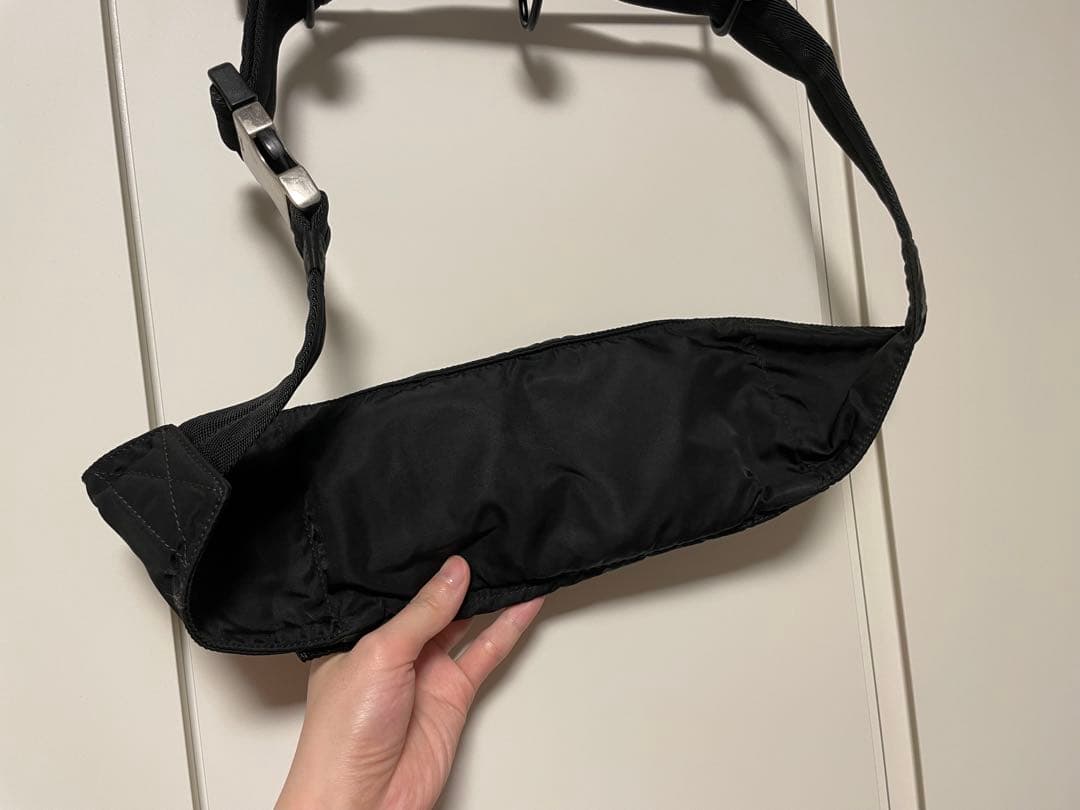 PRADA ボディバッグ ブラック ナイロン