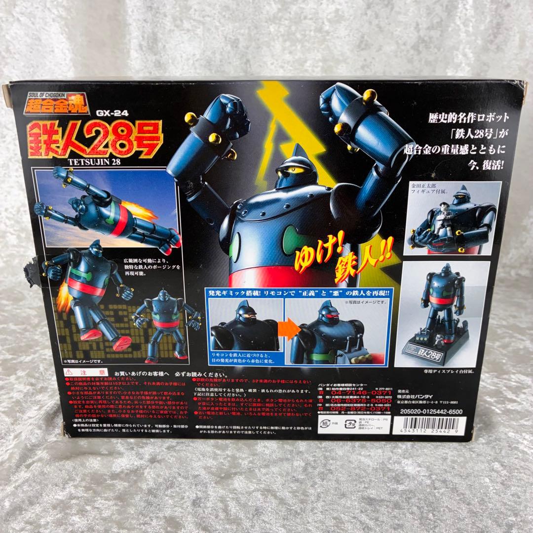 超合金魂　鉄人28号　GX-24M　ブルーメタリック　バンダイ
